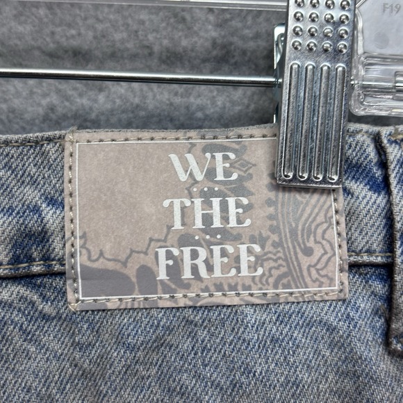 Free People We The Free Tinsley Baggy High-Rise Straight Leg Jeans 31S NWT - Picture 5 of 12